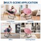 thumbnail image 3 of Yeshouse Silla de piso plegable extragrande con asiento de felpa antideslizante para adolescentes y adultos, ideal para dormitorio o sala de estar, 3 of 9