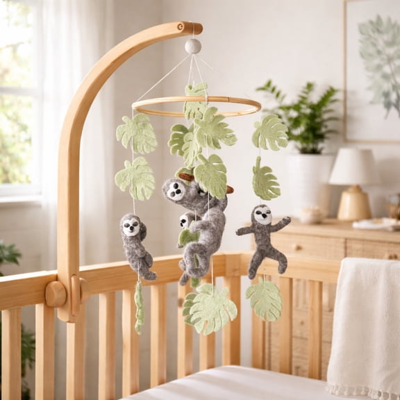 Sloth Baby Mobile