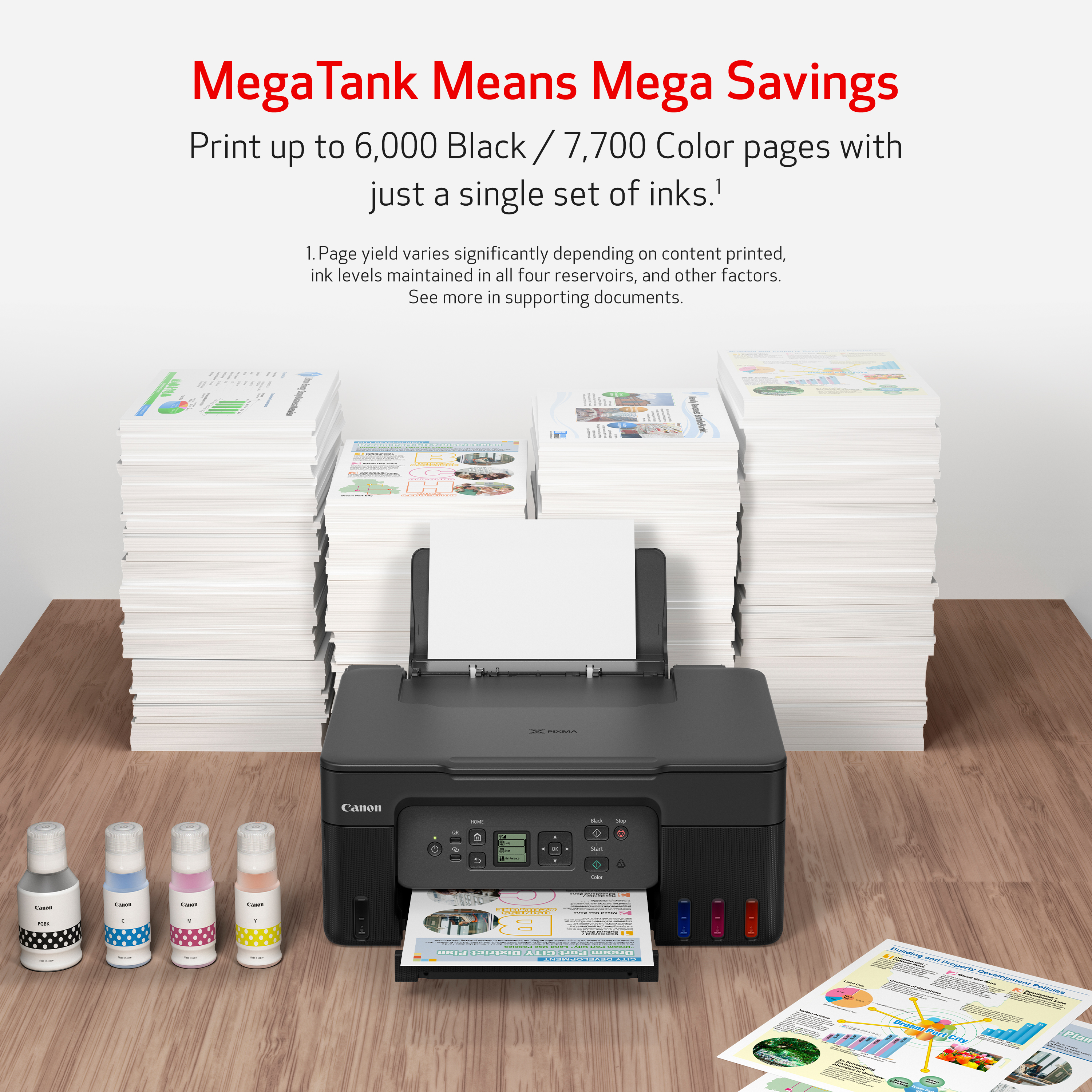 Canon PIXMA G3270 MegaTank All-in-One Printer photo 3