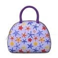 thumbnail image 2 of Seaside Summer Lunch Box - Glowing Starfish & Wave Pattern, Leakproof Insulated Cooler for Sunset Beach Parties, 2 of 4