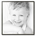 thumbnail image 2 of ArtToFrames 31" x 32" Black Square with Gold Beads Picture Frame, 31x32 inch Black Wood Poster Frame (WOM-5021), 2 of 7