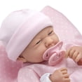thumbnail image 3 of JC Toys 18541 La Newborn Boutique 14 Inch Doll, 9 Piece Set, Real Girl in Pink, 3 of 5