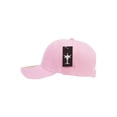 thumbnail image 5 of Adjustable Baseball Structured Cap Hat, Pink, 5 of 5