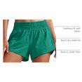 thumbnail image 4 of Shorts CRZ YOGA Cascadia Verde Alto Cintura Secado Rápido XL, 4 of 4