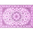 thumbnail image 1 of Ahgly Company Indoor Rectangle Medallion Pink Traditional Area Rugs, 7' x 9', 1 of 4