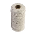 thumbnail image 1 of Cuerda de algodón hecha a mano de 3 mm de diámetro de un solo color cuerdas de manualidades tejidas 100 m de color natural 1 Rollo sidaley HA5320-10B, 1 of 6