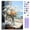 Multicolor-D, variant on Mosaflare Paint by Numbers Kit for Beginners-Retro,DIY Craft for Adults 16"x20" Canvas