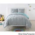 thumbnail image 4 of My World Pleated Blush Twin XL Duvet Set, 4 of 5