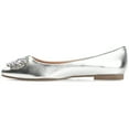 thumbnail image 3 of Journee Womens Renzo Slip On Pointed Toe Ballet Dress Flats, Widths Available, 3 of 10