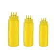 thumbnail image 6 of Plastic Squeeze Squirt Condiment Bottles with Twist On Cap Lids 300/400/650ml Kitchen Squeezing Bottle Condiment Vinegar Sauce Ketchup Dispenser, 6 of 8
