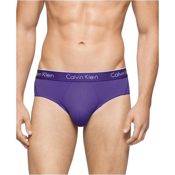 Calzoncillos Calvin Klein Low Rise para hombre, color morado, extragrande Calvin Klein Bragas
