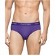 thumbnail image 1 of Calzoncillos Calvin Klein Low Rise para hombre, color morado, extragrande Calvin Klein Bragas, 1 of 2