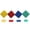 All Color, variant on EBCUE 12 Pack Dry Erase Eraser Magnetic Whiteboard Eraser, Small White Board Eraser Dry Erase Board Eraser Mini Dry Erase Erasers Perfect for Classroom(4 Color, 2 x 2 Inch)