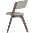 thumbnail image 3 of HomeRoots 472153 Chaises de Salle à Manger Gris Wenge - Ensemble de 2, 3 of 5