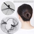 thumbnail image 3 of Hairnet Hair Bun, 100 Pieces Invisible Hairnets, 20 Inch Mesh, 3 of 3