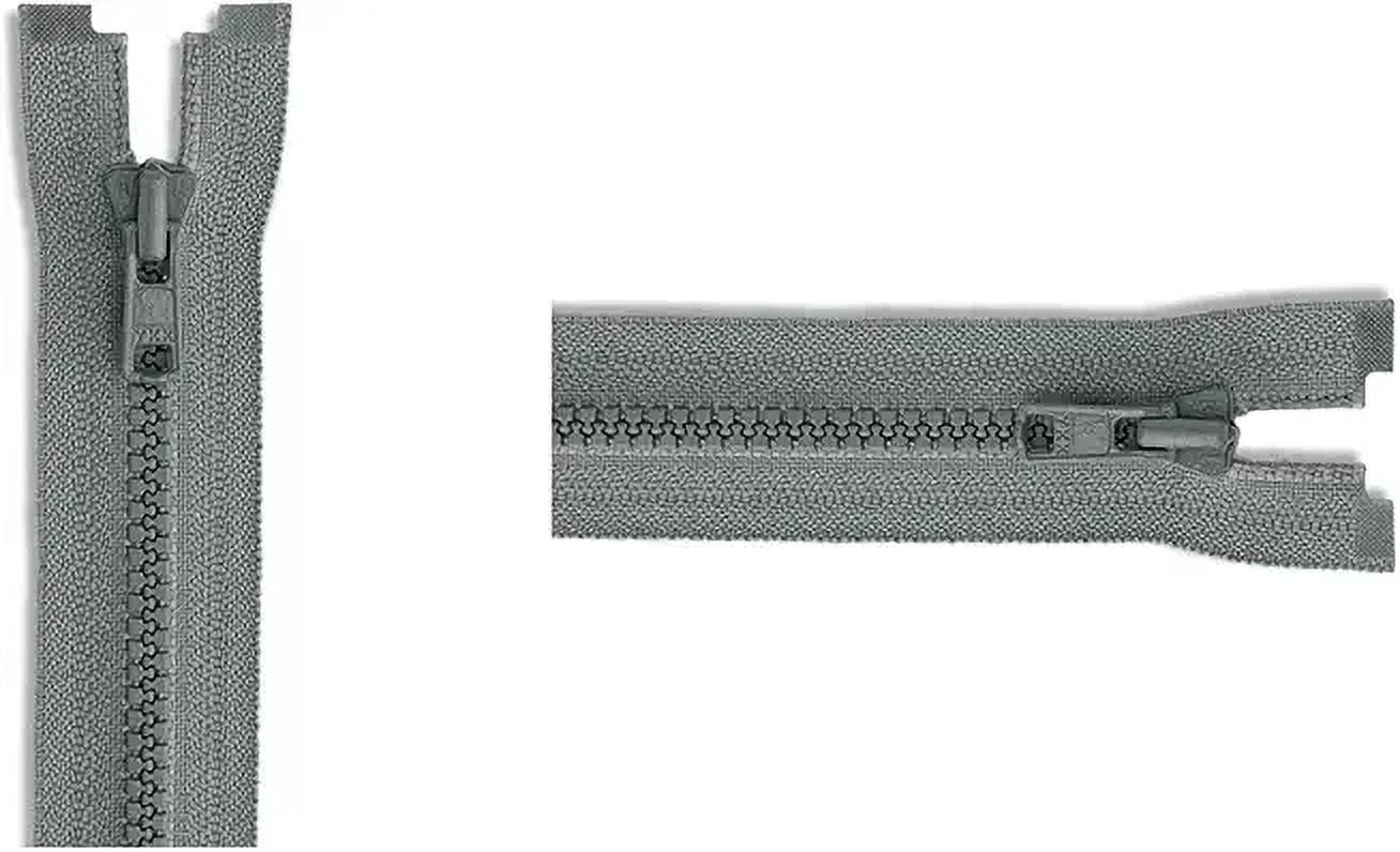 YKK #3 Purple Vislon Separating Zipper For Jackets & Sweatshirts - Choose Your Length (Made In USA)