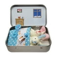 thumbnail image 2 of Aminojy Small Pocket Bunnies Easter Basket Stuffing Easter for Kids, Personalised Mini Plush Bunny House Customised Living In A Tin Box for Children Walmart Pallets, 2 of 6