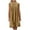 Khaki, variant on ZACPNCV Girls Dress Short Sleeve Solid Color Tunic A-Line Tiered Swing Dress Pleated Summer Dresses Vacation Beige 10-11 Years
