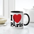 thumbnail image 4 of CafePress - I Love Paris Mug - 11 oz Ceramic Mug - Novelty Coffee Tea Cup, 4 of 4