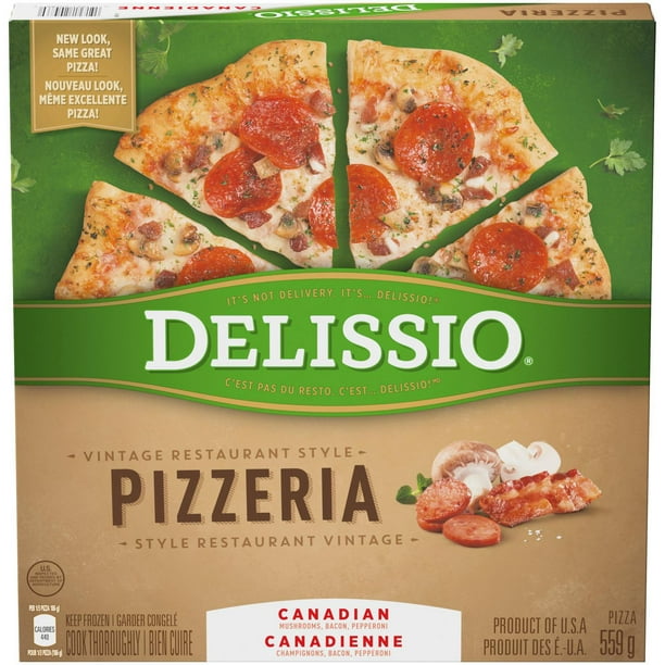 Pizza DELISSIO® Pizzeria vintage Canadienne