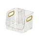 thumbnail image 3 of 2 uds soporte de maquillaje organizador de correctores con mango transparente dorado Oro transparente Yinane titular de maquillaje, 3 of 8