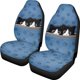 thumbnail image 1 of - ndas universales para asiento de coche para camión, sedán, SUV, 2 paquetes, ndas de asiento delantero automotriz, accesorios protectores interiores de coche, lindo estampado de flores, 1 of 5