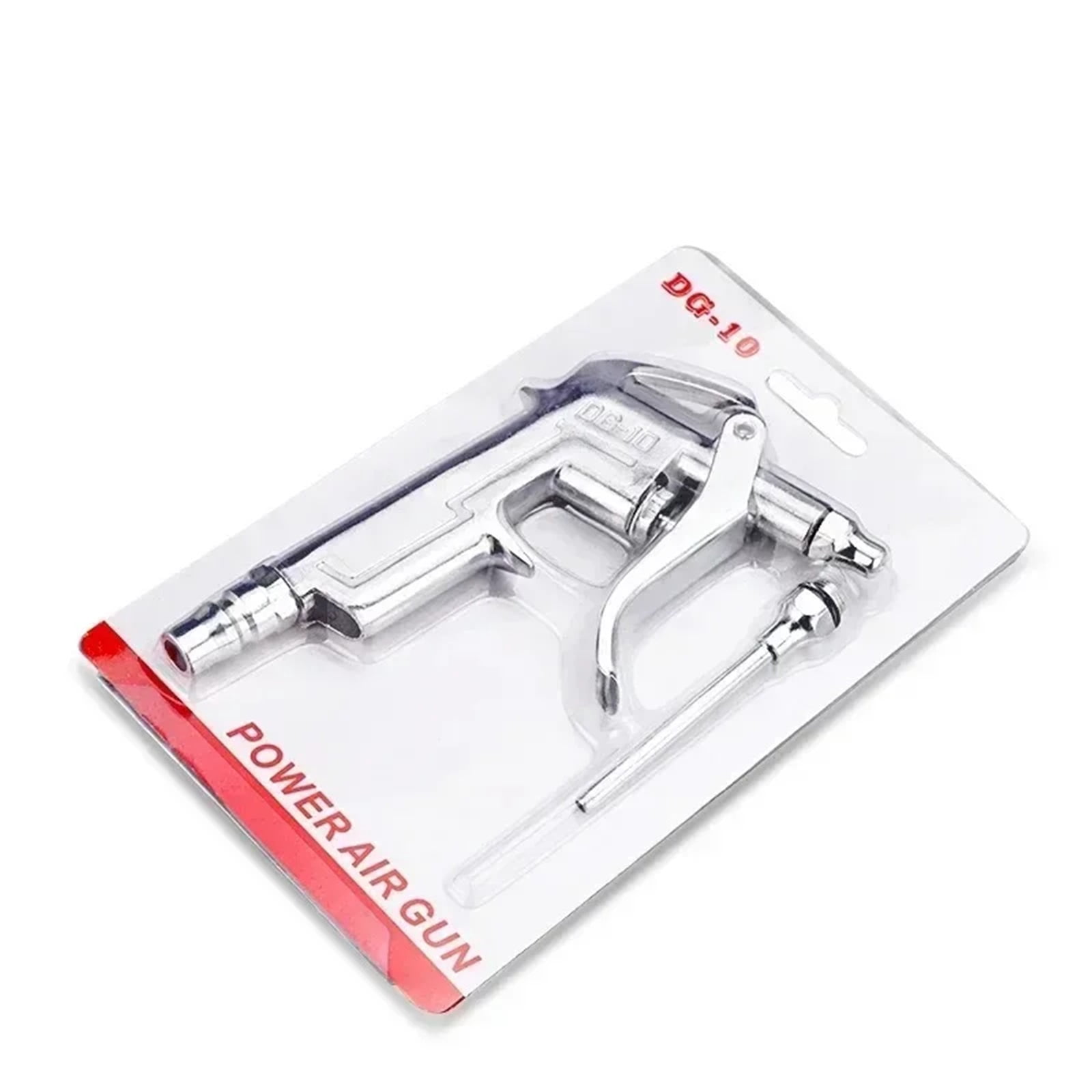 Air Blow Gun Pistol Trigger Cleaner - 8 Inch Nozzle Dust Blower for Compressor Cleaning Tools