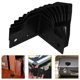 thumbnail image 3 of 12 protectores de esquinas de metal para cajas de madera, protectores de esquinas negros para muebles, cofres de madera, armarios y muebles, 3 of 8
