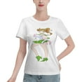 thumbnail image 1 of T-Shirt Basique à Manches Courtes pour Femmes Sailor Moon Makoto Kino, 1 of 6