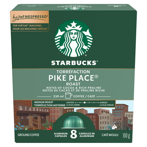 STARBUCKS Pike Place Roast For Nespresso Vertuo