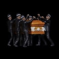 thumbnail image 2 of Mini Ghana Pallbearers Dancing Team African Black Man Carrying Coffin Dance Model Kit Action Figure Collection Toys  A, 2 of 6