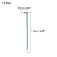 thumbnail image 2 of Uxcell 12pcs 2.5mm Ball End Hex Key Wrench, L Shaped Long Arm S2 Steel Repairing Tool, 2 of 6
