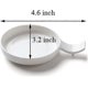 thumbnail image 2 of 6 Pack Ceramic Sauce Dish Dipping Bowls For Bbq Soy Sauce Ketchup Sushi Salad Wasabi Oil, Japanese Fine Porcelain Chopsticks Spoon Fork Rest Knife Hol, 2 of 5