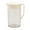 White, variant on BPA-Free Water Pitcher 1.5L Cold Refrigerator Jug White with Integrated Strainer and Ergonomic Handle
