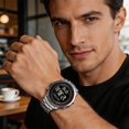 thumbnail image 2 of Solar Powered Waterproof Sports Digital Wristwatch, Multifunctional Luminous Outdoor Watch with Alarm Clock, Casual Trendy Design for Men, Women, and Outdoor Activities, 2 of 9