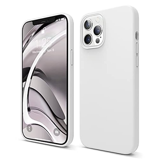 Funda de teléfono Elago compatible con iPhone 12 Pro Max, color blanco