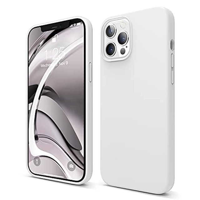 Funda de teléfono Elago compatible con iPhone 12 Pro Max, color blanco