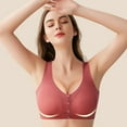 thumbnail image 5 of Munlar Nursing Bras,Womens Breastfeeding Bra,Ladies Comfortable Breathable Front Buckle Vest Style Gathers Breastfeeding Pregnant Bra Woman Underwear, 5 of 6