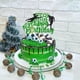 thumbnail image 5 of Cateissary Selecciones de cupcakes de balón de fútbol para decoración de eventos temáticos deportivos Cupcake Toppers Kits de decoración para fiestas TYPE2 NO2, 5 of 5