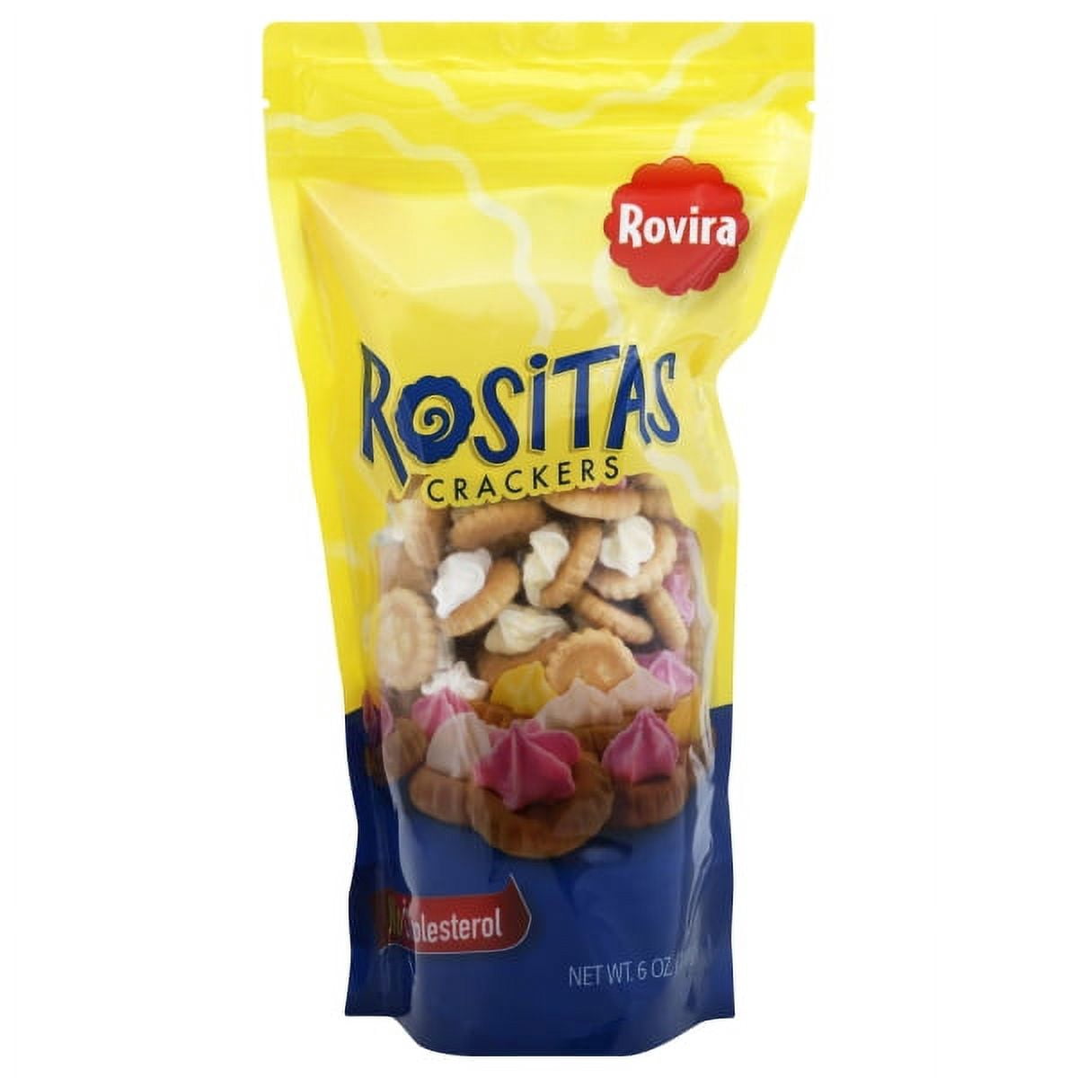 Rovira Rositas Sweet Crackers 6 Ounce Pouch Bag