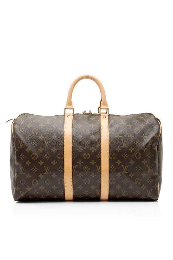 Pre-Owned Louis Vuitton Vintage Monogram Canvas Keepall 45 Duffle