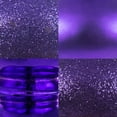 thumbnail image 3 of Vickerman 7" Purple 4-Finish Finial Ornament, 8 per Box, 3 of 5