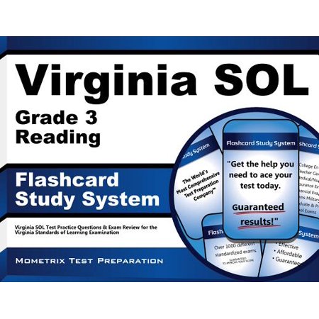 Virginia Sol Grade 3 Reading Flashcard Study System