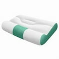 thumbnail image 3 of Clearacne! Cervical Neck Pillow - Contour Bed Pillow for Neck Pain Relief, Ergonomic Relieve Fatigue Side Sleeper Pillow for Sleeping (Green 11.8x19.7inch), 3 of 7