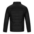 thumbnail image 5 of Aimik Hanes Men's Hooded Puffer Jacket - Insulated Quilted Winter Coat - Weather Resistant Men's Bubble Jacket-Black M, 5 of 6