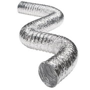 Deflecto Supurr-Flex Clothes Dryer Transition Duct - 4" x 8' F0408B/4