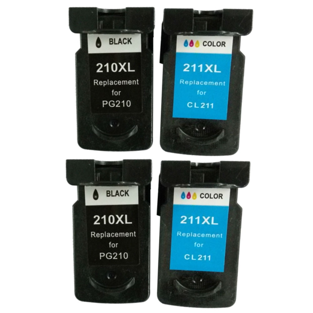 Superb Choice Remanufactured Ink Cartridge For Canon PG 210XL CL 211XL Combo Cartridgepack Of 2 Black Color