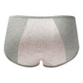 thumbnail image 4 of Women's Washable Leak Proof Menstrual Pants, High Waist Underwear with Pure Crotch, Thin Lightweight Urine Resistant Briefs for Light Bladder Leakage, Plus Size X-Large, 4 of 4