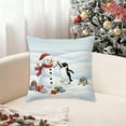 thumbnail image 1 of Funda de Almohada para Sala de Estar, Sofá, Decoración de Ambiente Festivo, Funda de Cojín Navideña, 1 of 6