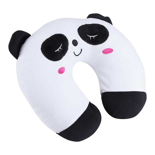 Almohada en U Fydun Almohada Travell Animal Travel Neck PP Almohada de algodón Suave en forma de U Reposacabezas del coche Cojín de juguete ANGGREK Otros